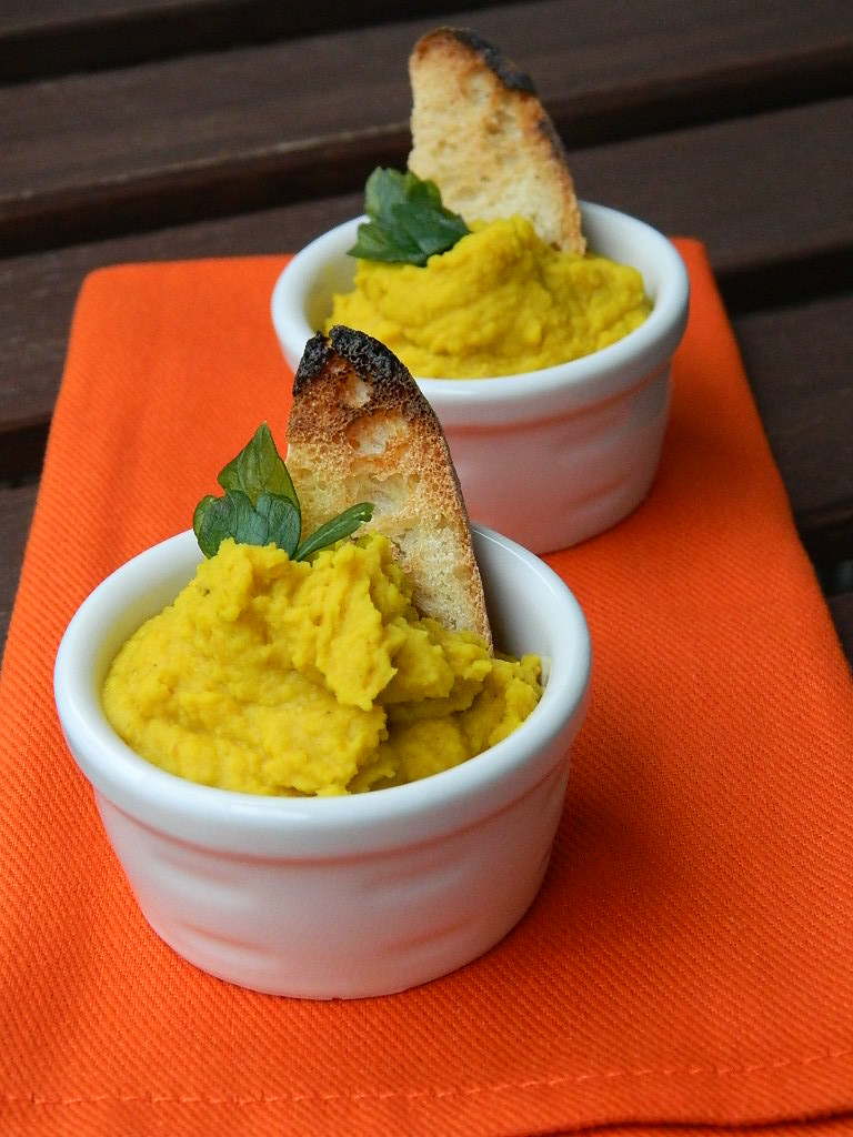 La mia crema di ceci alle spezie