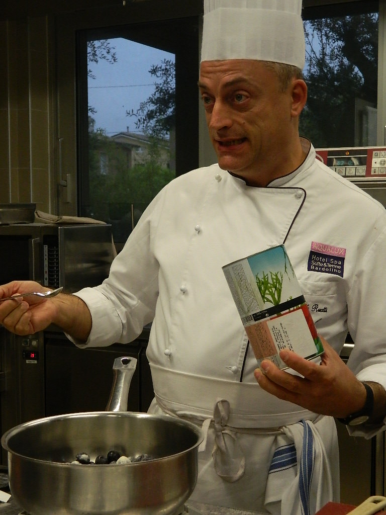 Lo chef Angelo Ruatti