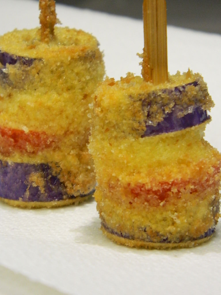 La mini parmigiana di melanzane