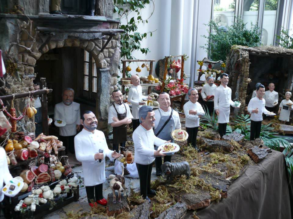 Il Presepe degli Chef realizzato da Marco Ferrigno