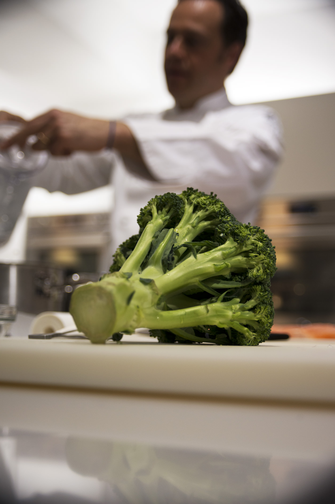 Lo chef Luca Marchini