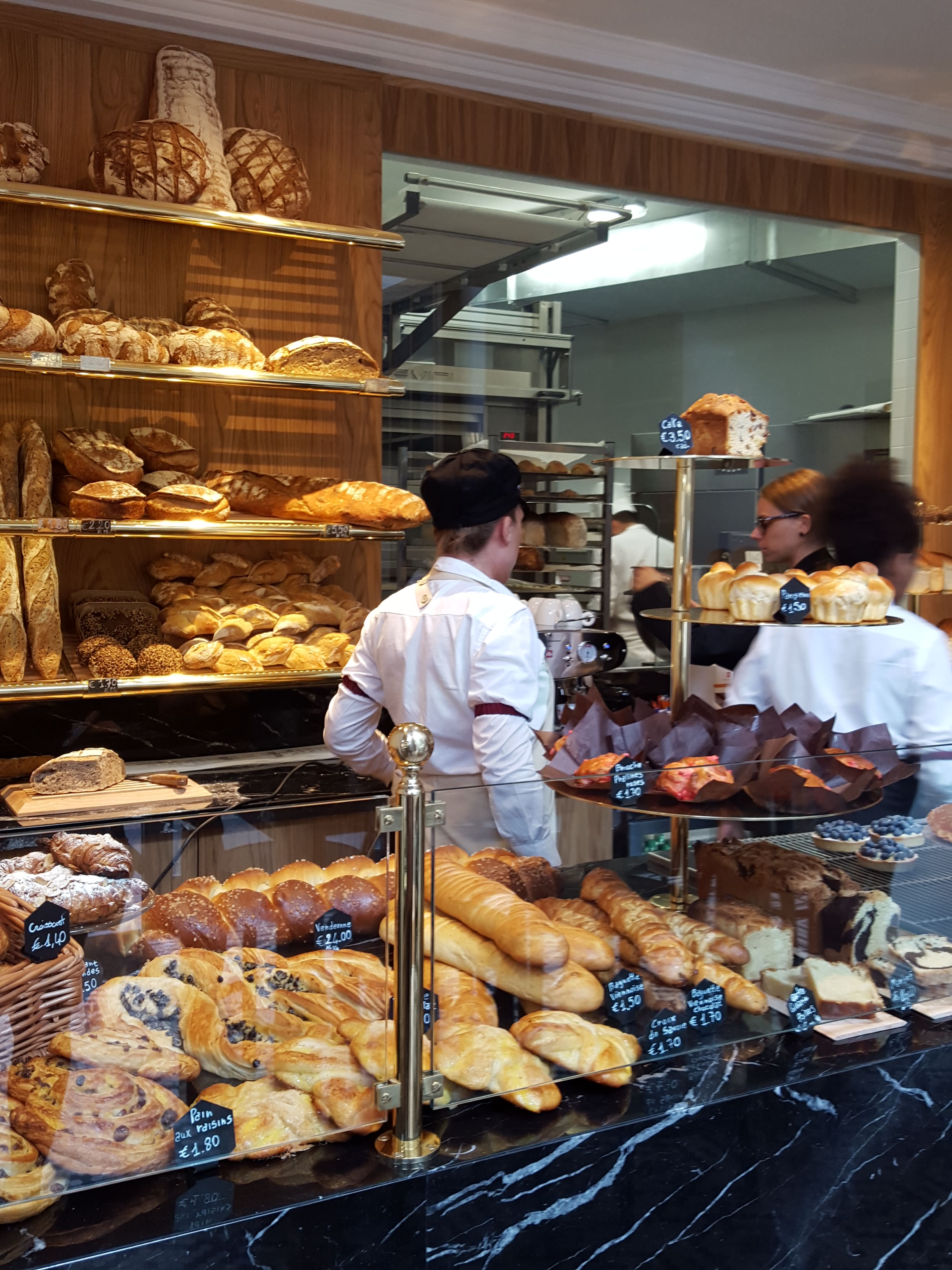 L'area boulangerie