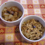 Dessert al volo: pere e biscotti