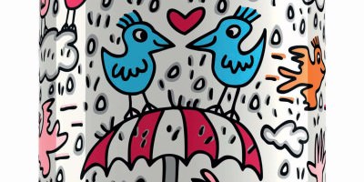 La borraccia ecologica in alluminio Sigg by James Rizzi